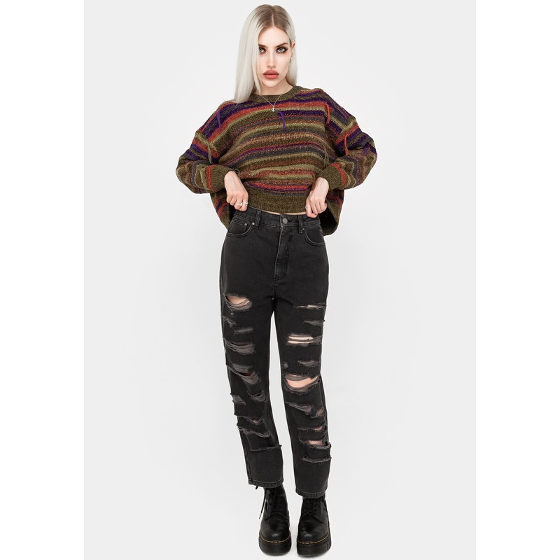 Mortmoth Destroyed Mom Jeans