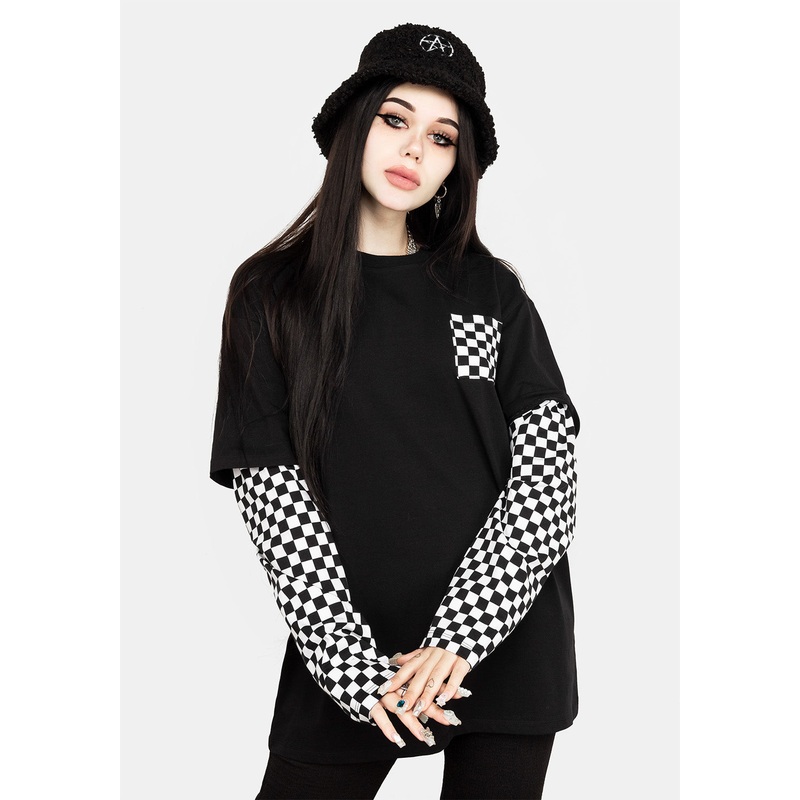 Punkwitch Oversized Top
