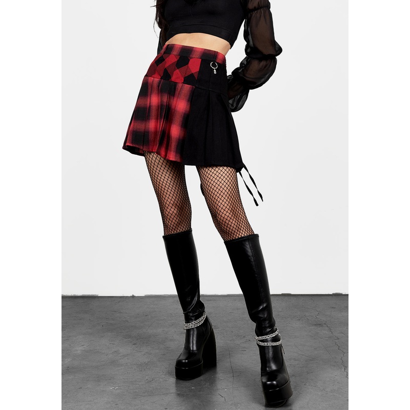 Sh!t Show Plaid Tennis Skirt