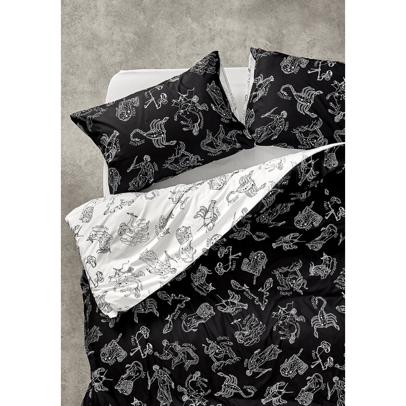 Zodiac Reversible Bedding Set (Double)