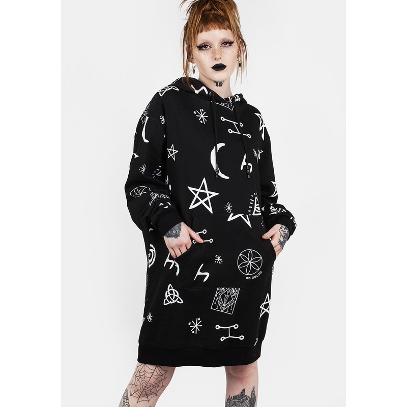 ABOVE BELOW SLOUCHY HOODIE