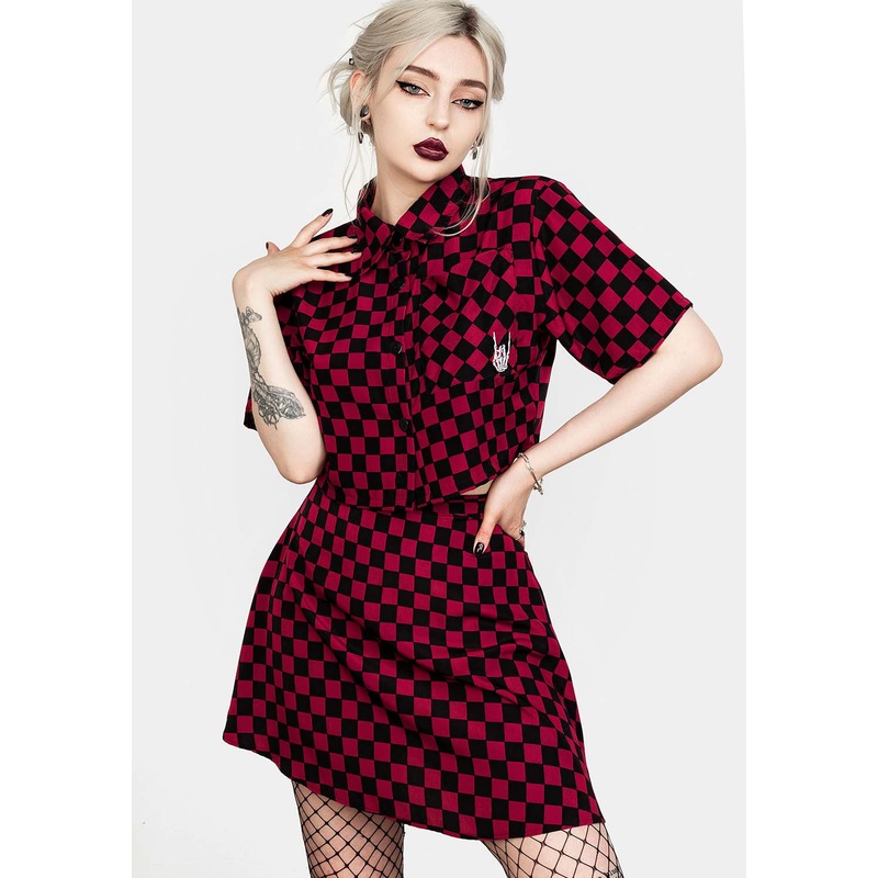Arcade Crop Boxy Shirt