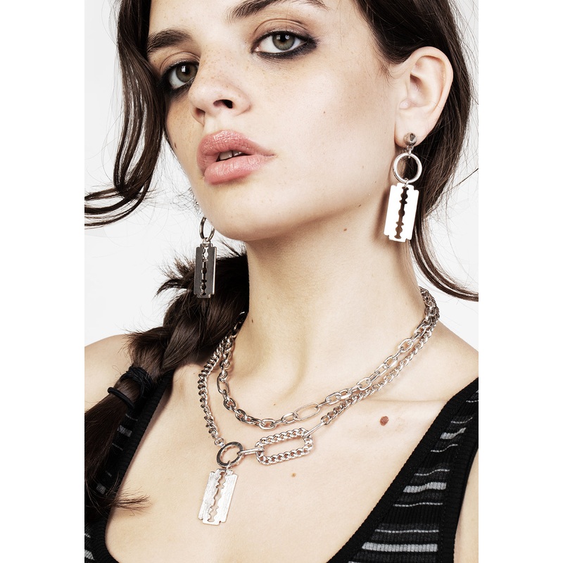 Blade Multi-Chain Necklace