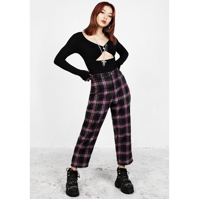 Crush Crop Trousers