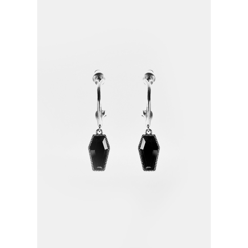 DEATH HOOP EARRINGS