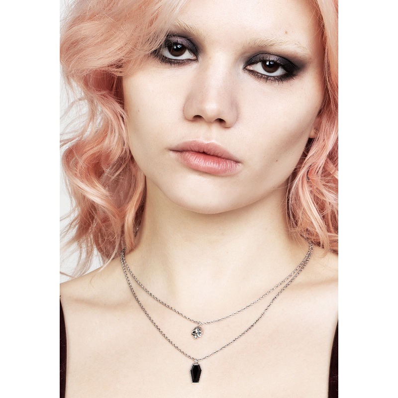 DEATH MULTICHAIN NECKLACE