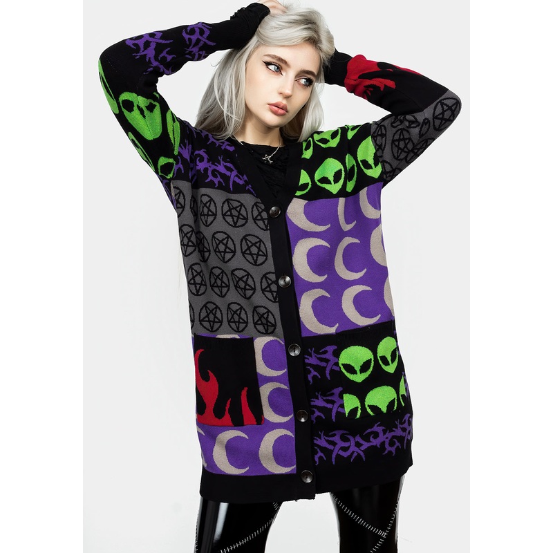 Illogical Oversized Cardigan