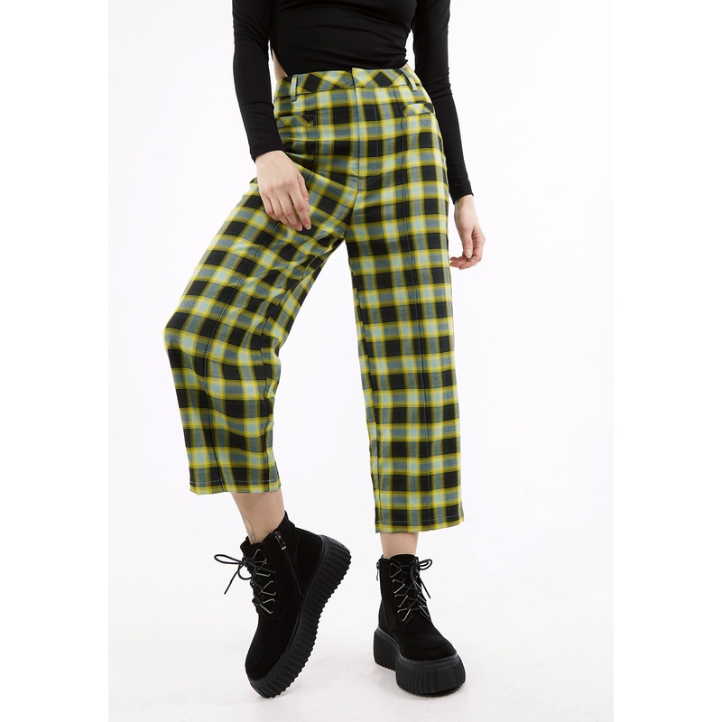 LOUVERS TAILORED CROP TROUSER