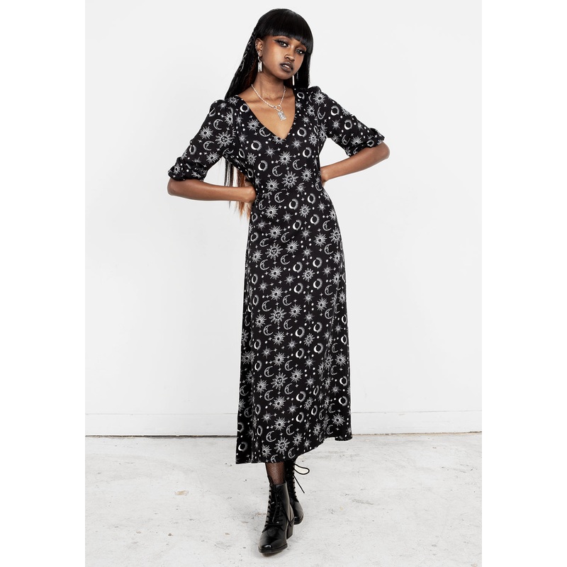 MOONBEAM MIDI DRESS