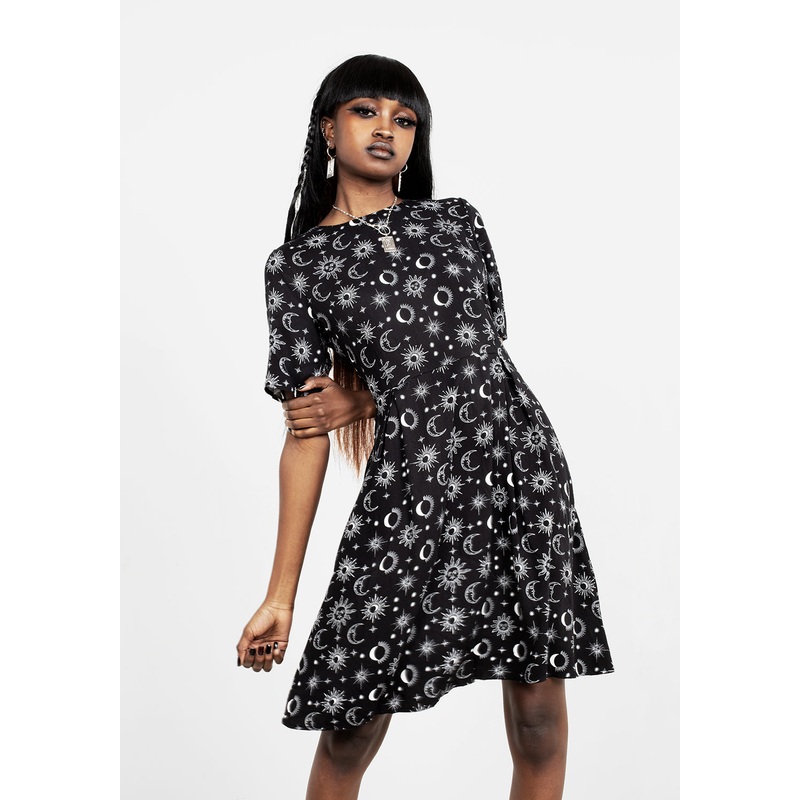 MOONBEAM SKATER DRESS