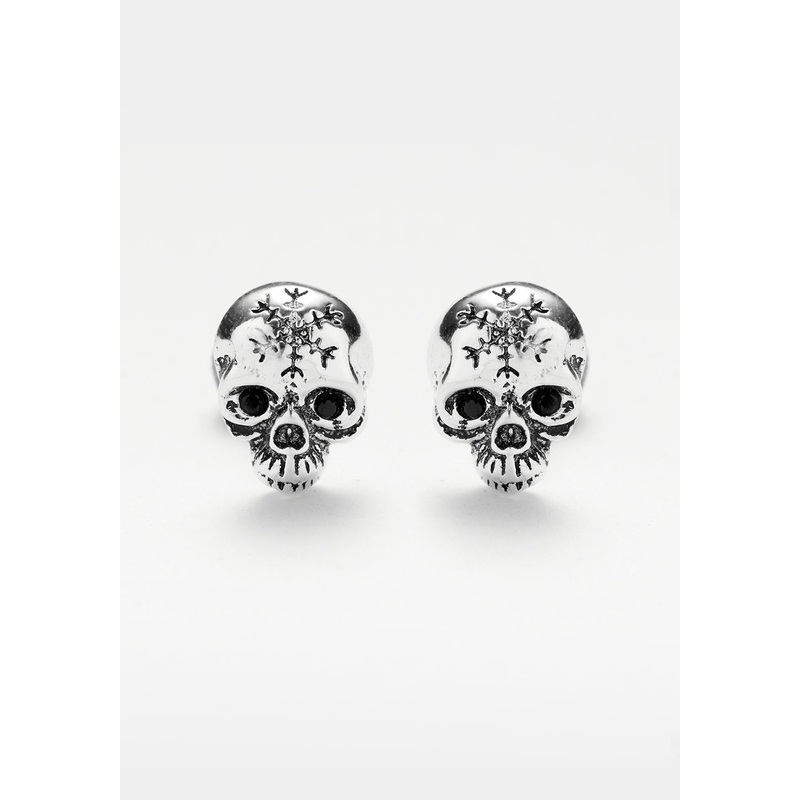 MORI SKULL STUD EARRINGS