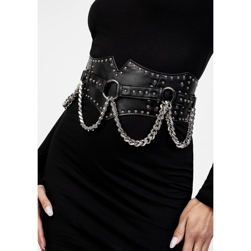 NADJA STUDDED WAIST BELT