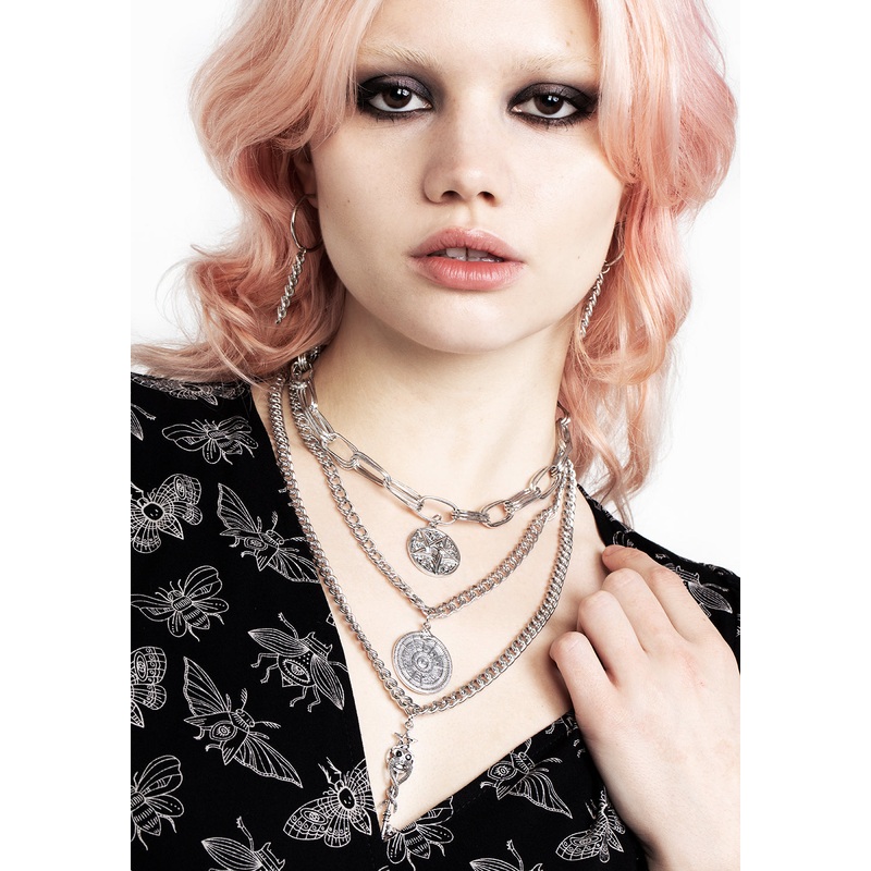 OCCULT MULTICHAIN NECKLACE
