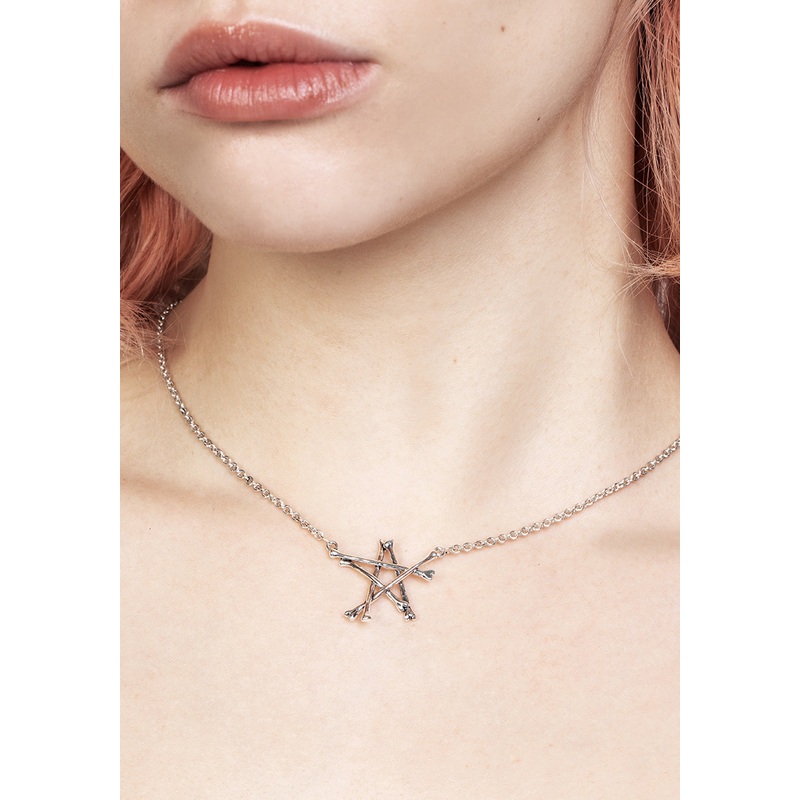 PENTAGRAM BONES NECKLACE