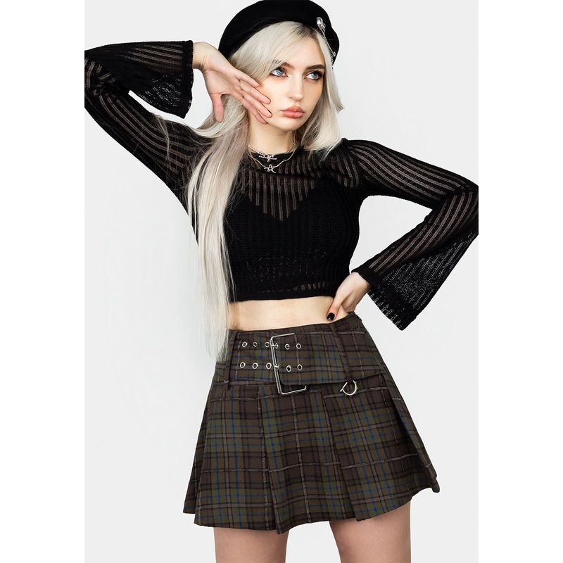 Rumpel Belted Mini Skirt