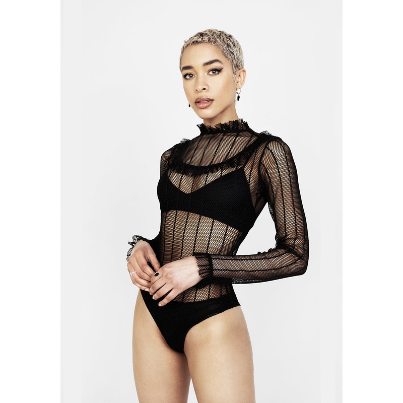 Solemn Ruffle Bodysuit