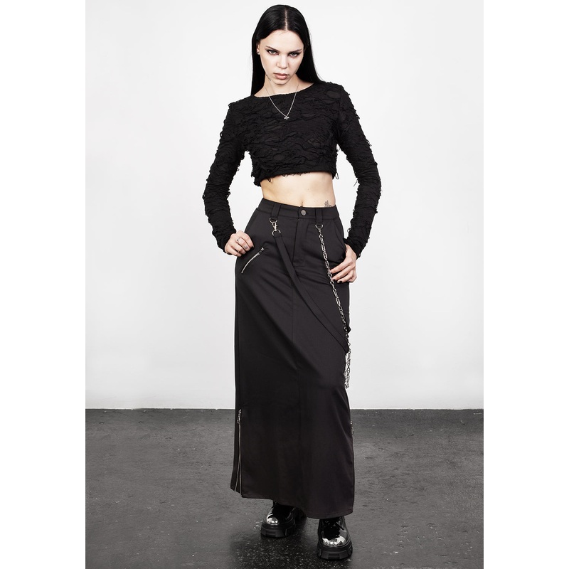 Thrash Hardware Maxi Skirt