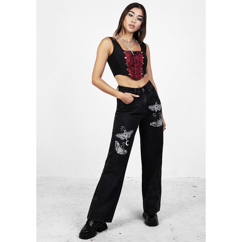 THYSANIA WIDE LEG JEANS