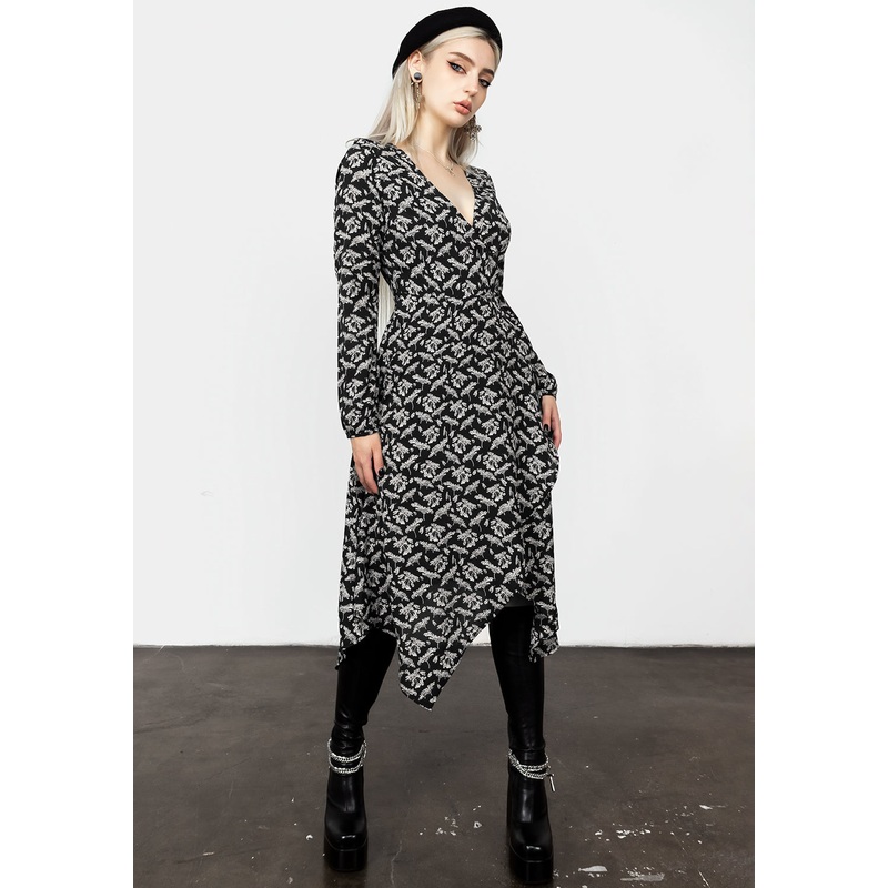 Titania Wrap Handkerchief Dress