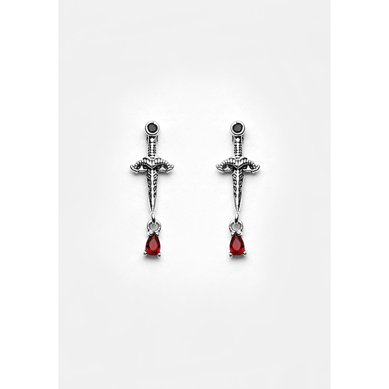 ATHAME DAGGER CZ STUDS