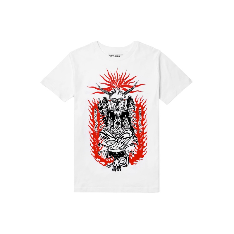 BAPHOMET WHITE UNISEX T-SHIRT