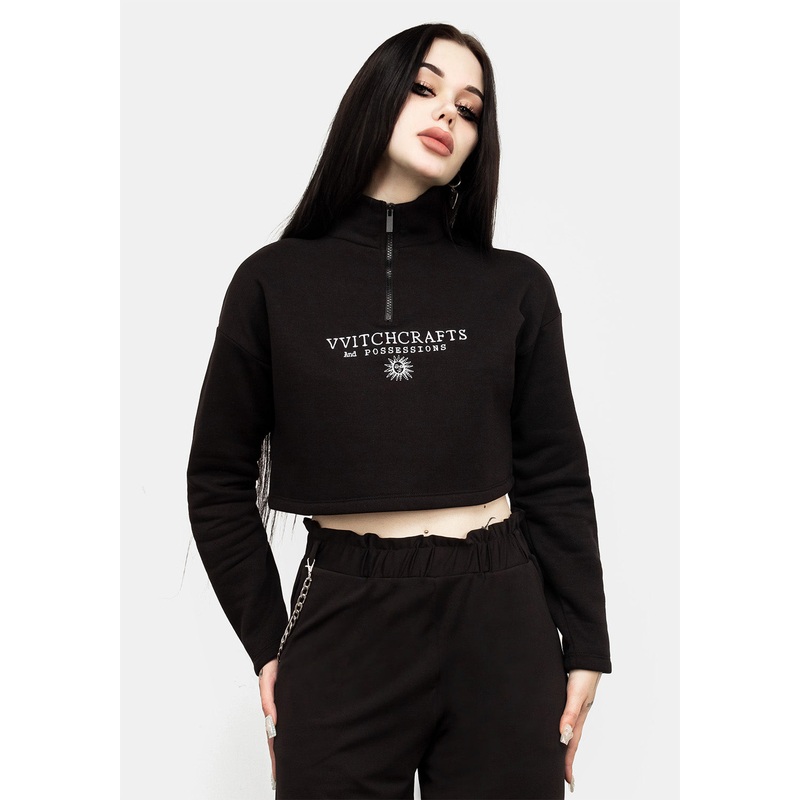 Craftwitch Embroidered Sweatshirt