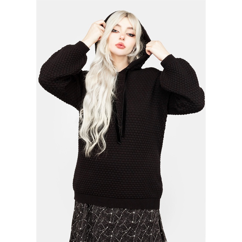 Druid Knit Oversized Hoody