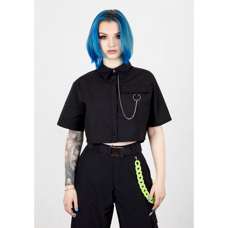 Epistle Crop Shirt