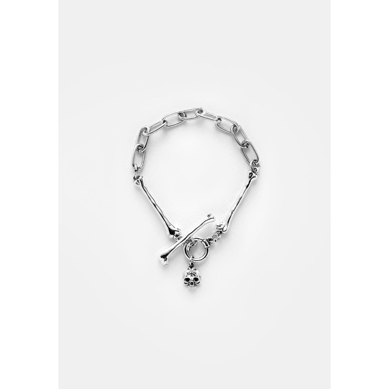 MORI BONES BLACK AGATE BRACELET