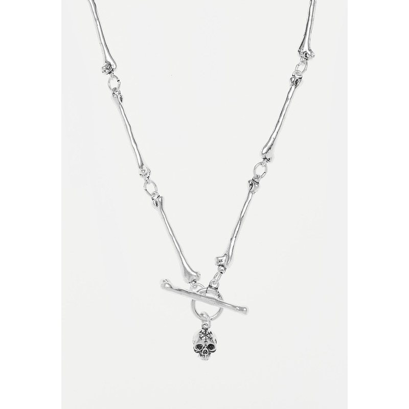 MORI BONES BLACK AGATE CHOKER