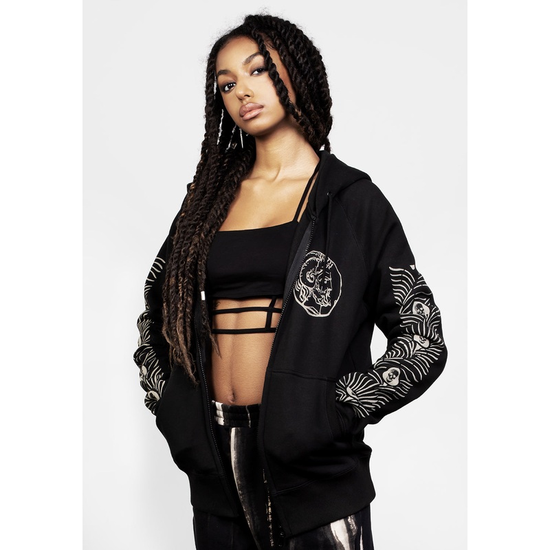 PAN ZIP UP HOODIE