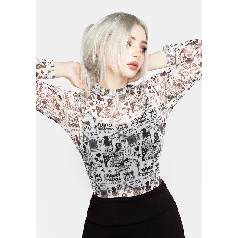 Riot Mesh Bodysuit