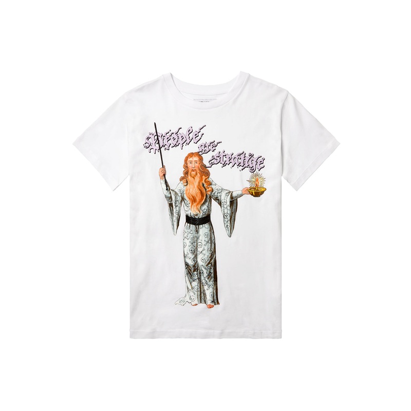 WIZARD WHITE UNISEX T-SHIRT