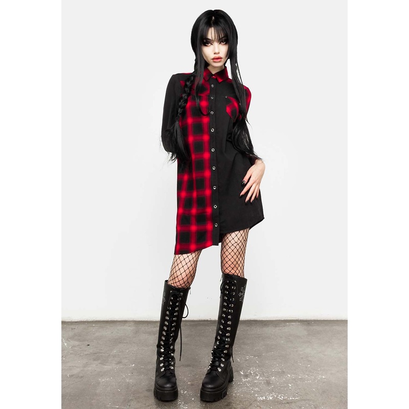 Danger Deconstructed Shirt Dress