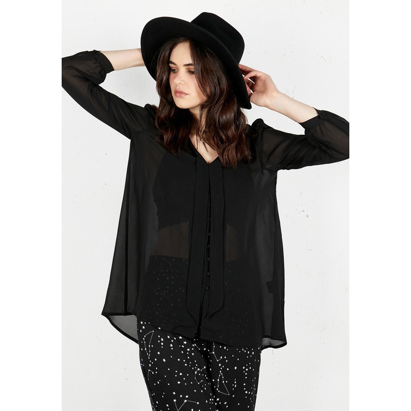 Onyx Sheer Shirt