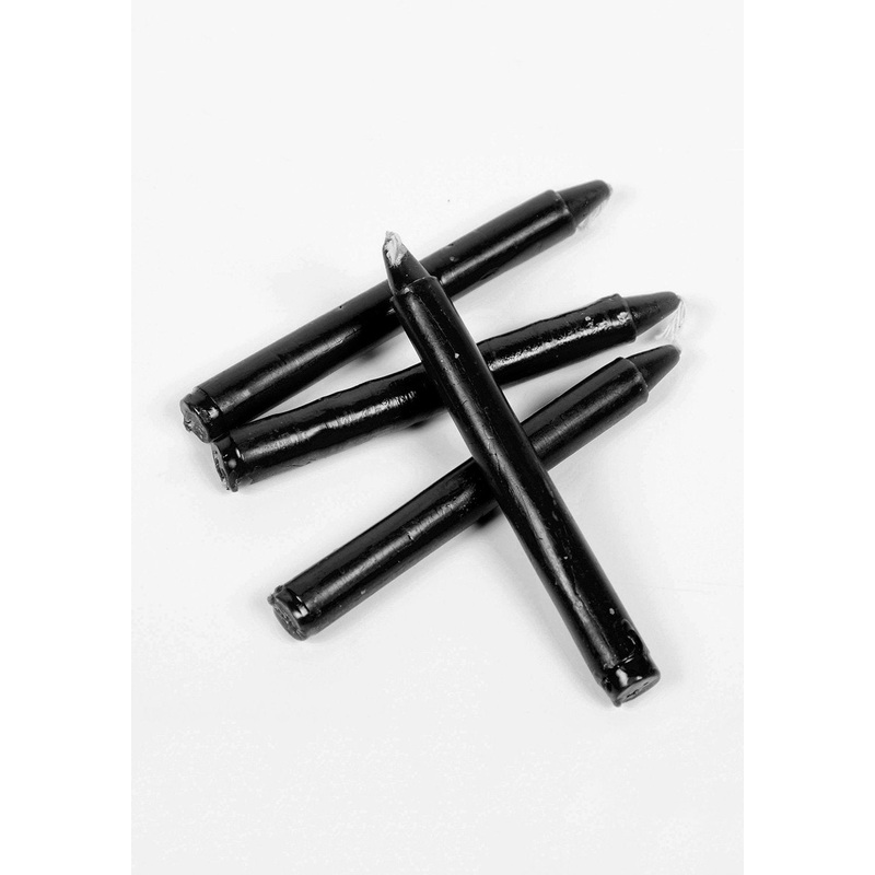 4 Pack Black Candles