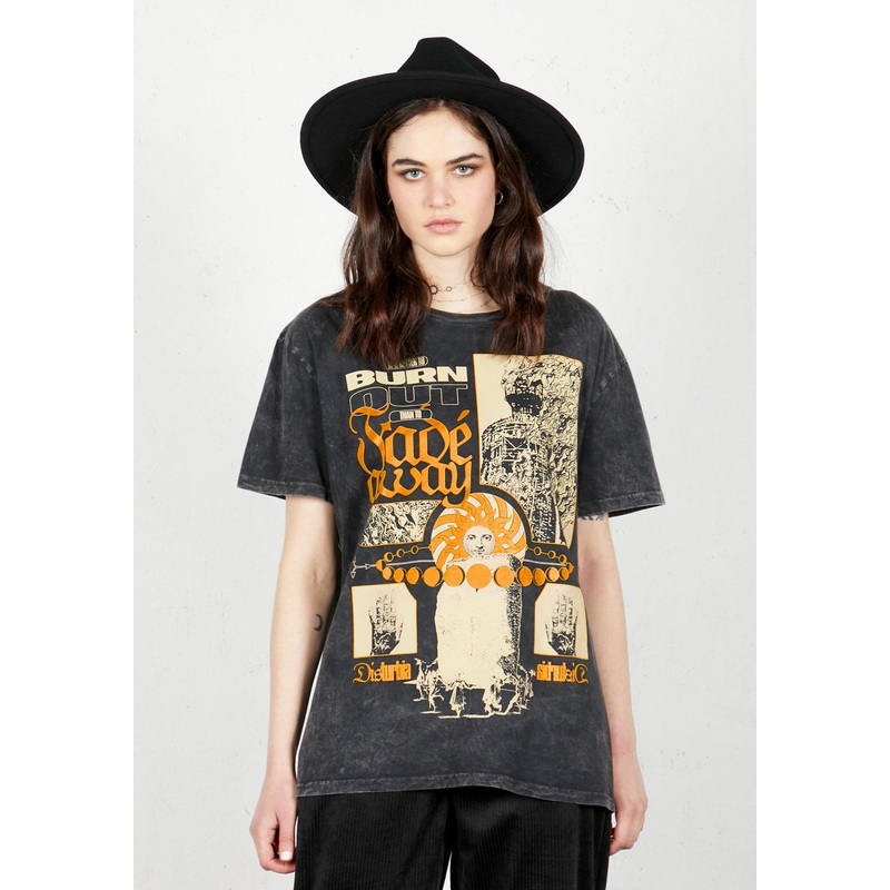 Burn Out Vintage Wash T-Shirt