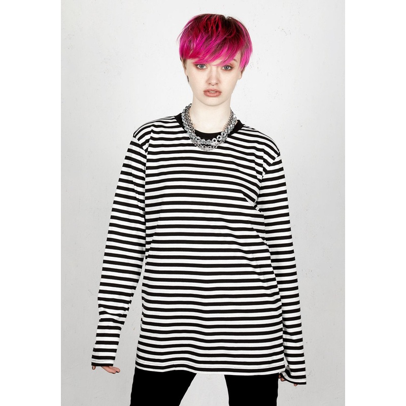 Cassady Striped Long Sleeve Tee