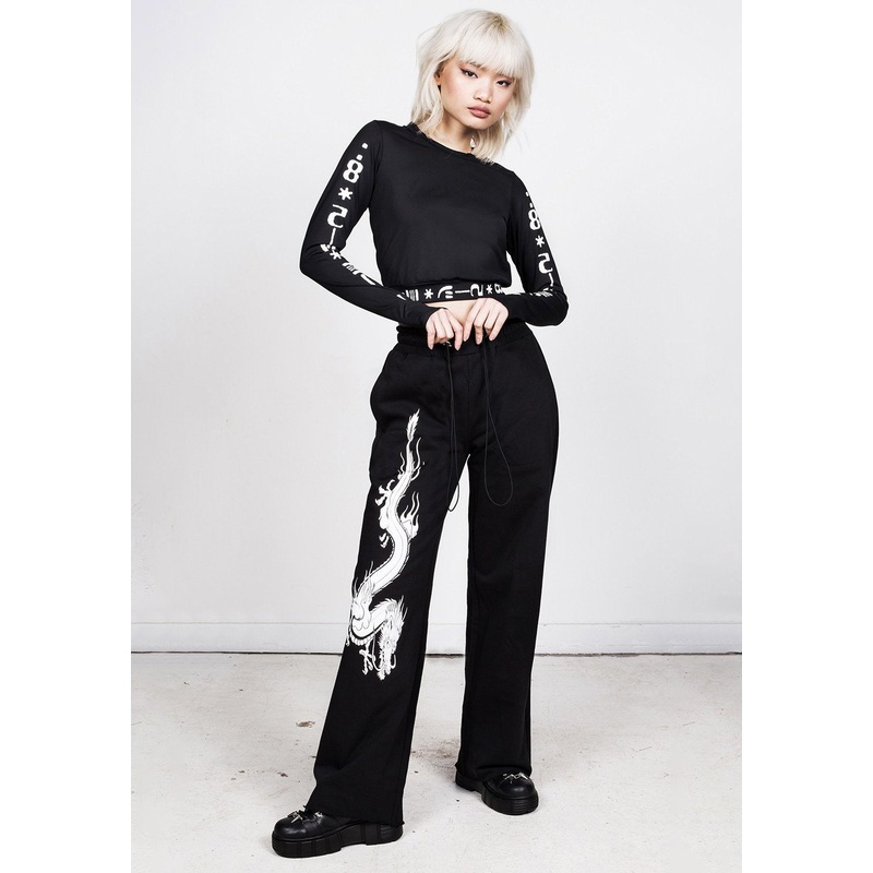 Dragon Wide Leg Jogger
