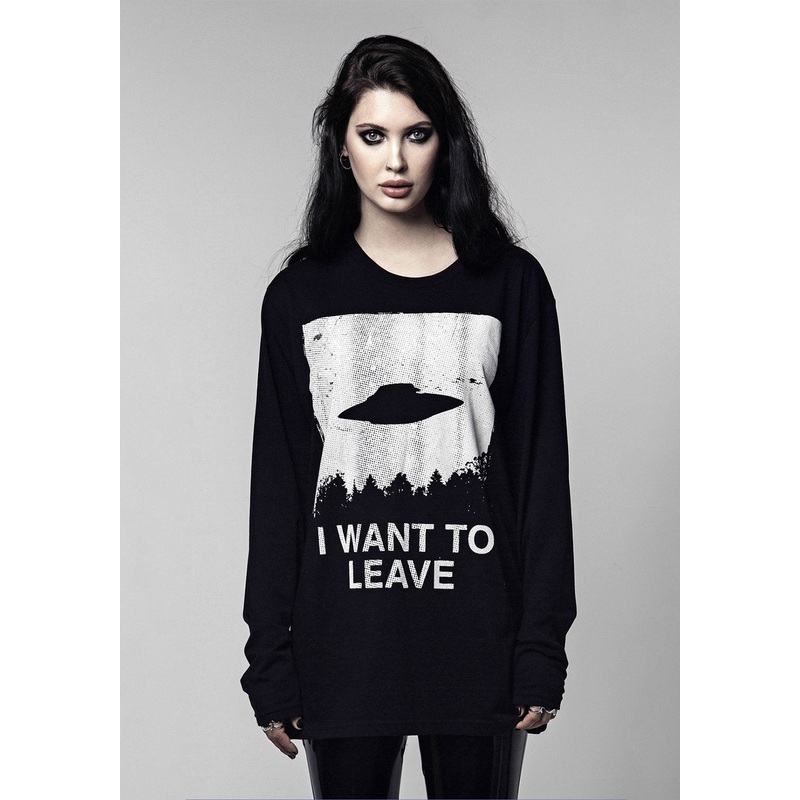 I Want To Leave Long Sleeve T-Shirt