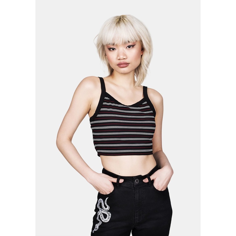 Liv Ribbed Crop Vest