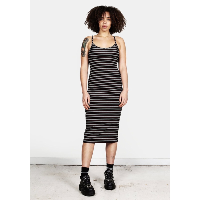 Liv Ribbed Midi Dress