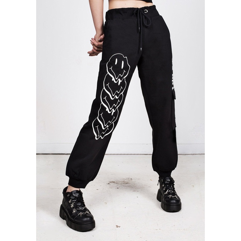 Melting Face Cargo Joggers