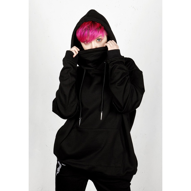 Spike Face Cowl Hoody