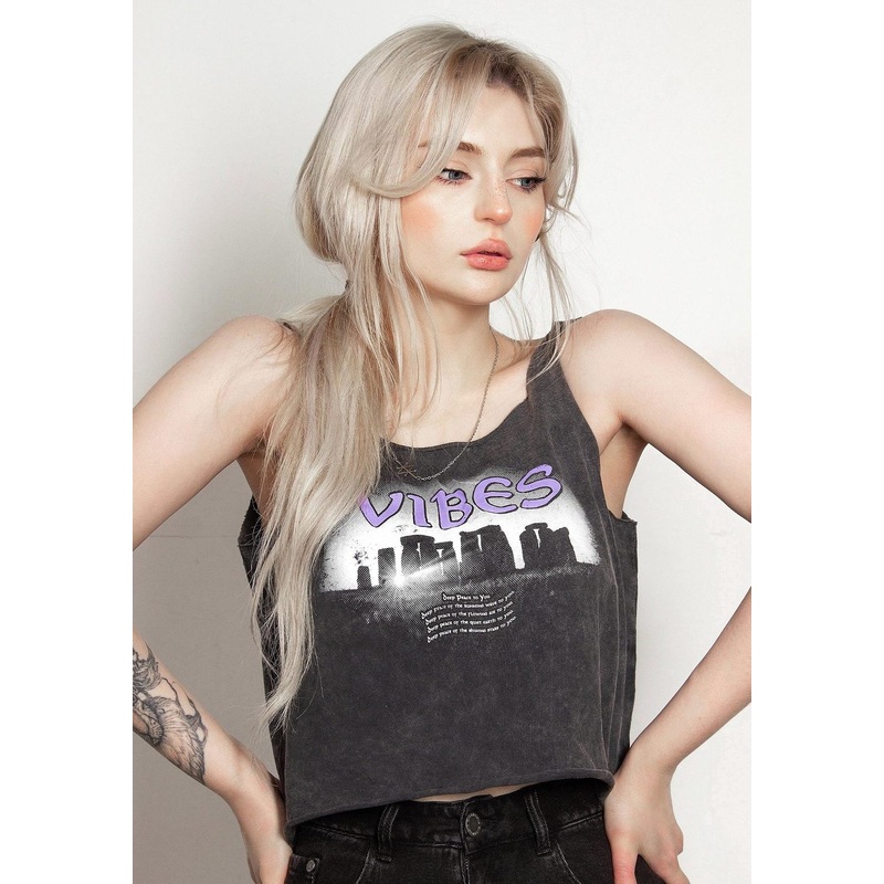 Vibes Washed Vest