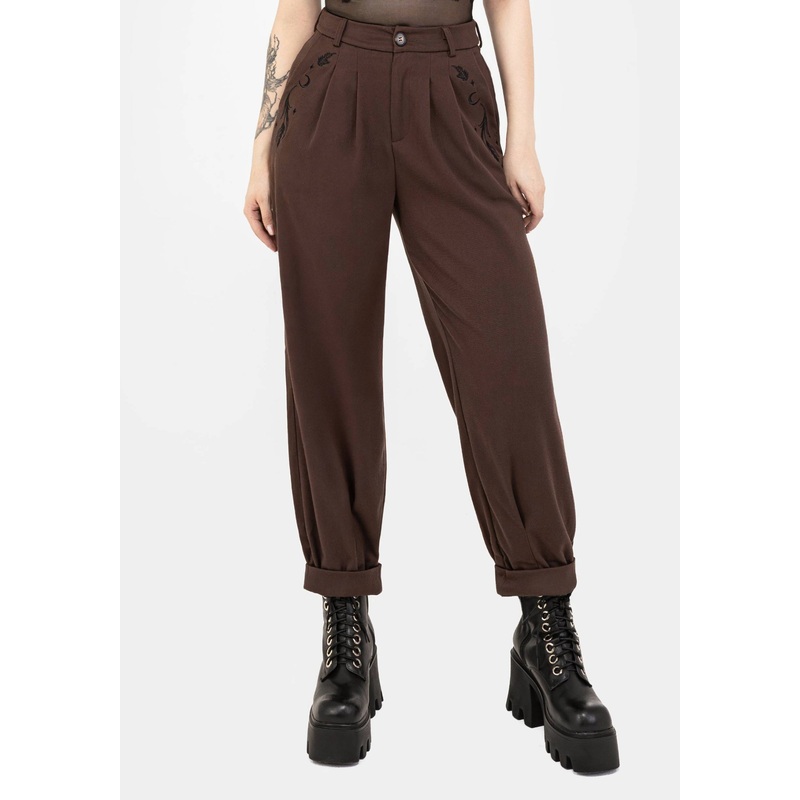 Dianne Embroidered Balloon Trousers