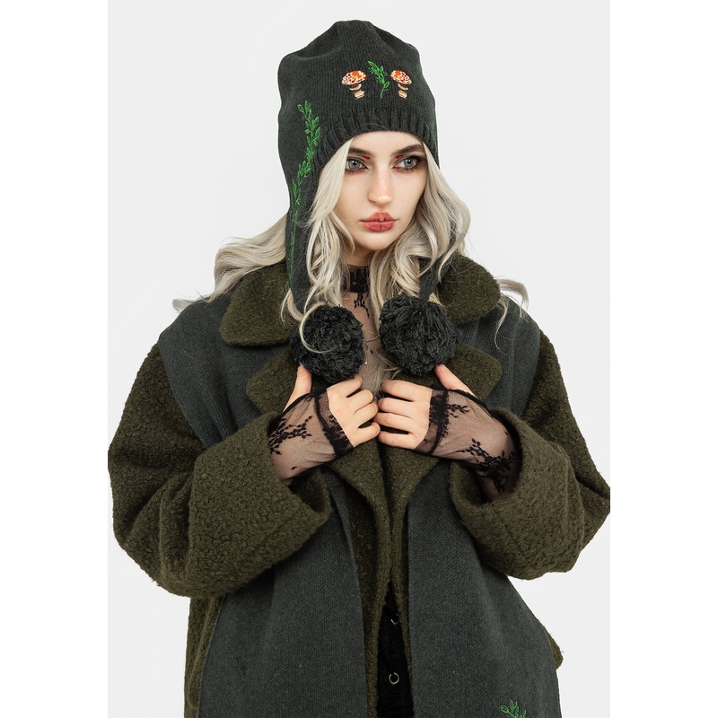 Fable Embroidered Bonnet Hat
