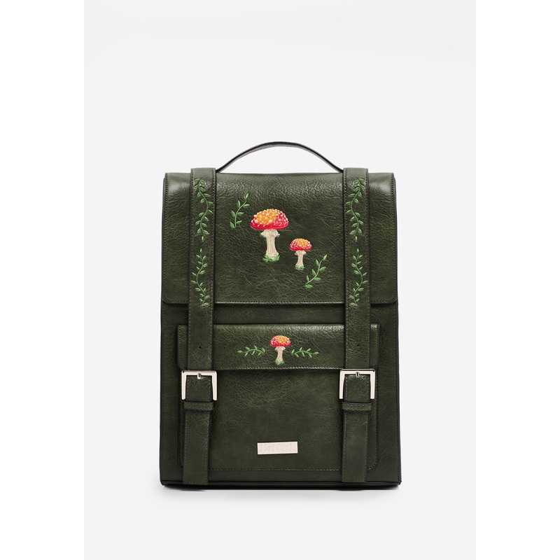 Fable Satchel in Juniper