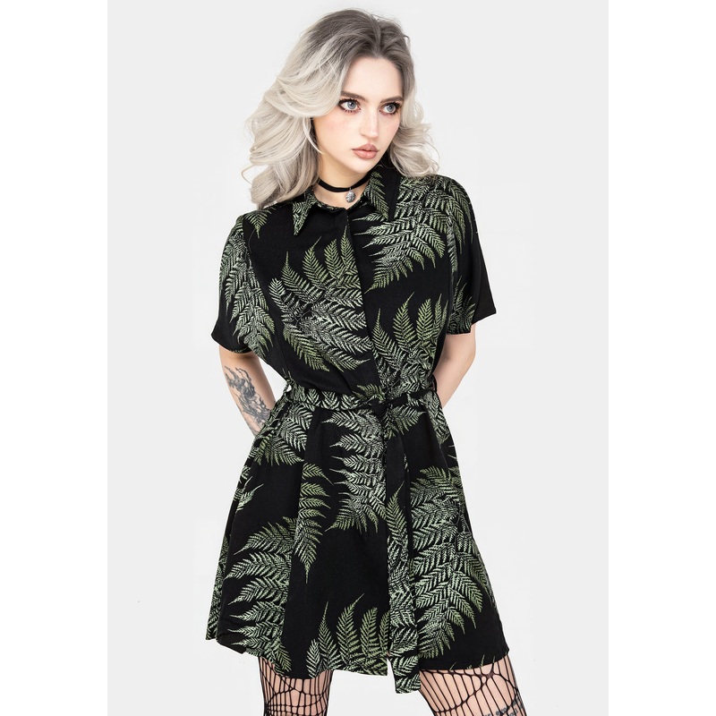Fern Mini Shirt Dress