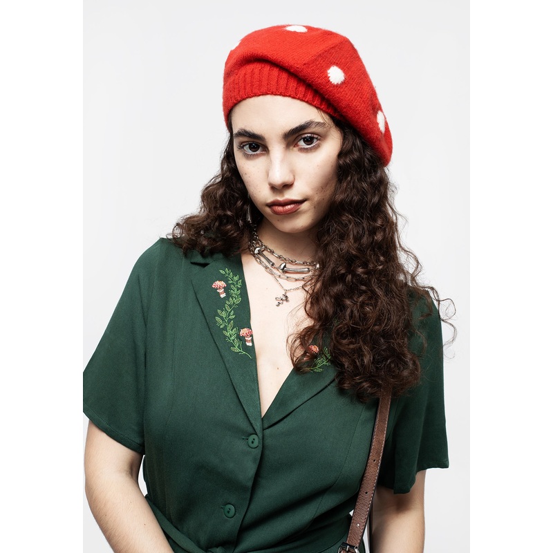 Fly Agaric Mushroom Beret